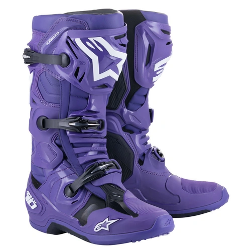 Alpinestars Tech 10 Boot - Ultraviolet/Black - 7 - SKU:AS2010020039407