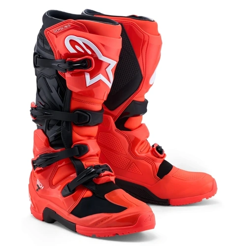 Alpinestars 2027 Tech 7 Enduro MY26 Boot - Fluro Red Black