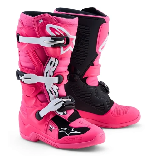 Alpinestars 2027 Tech 7S Boot - Fluro Pink Black White