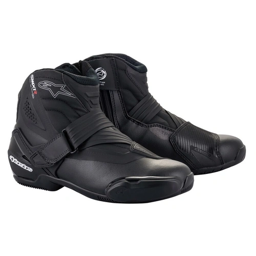 Alpinestars SMX 1R V2 Ride Shoes - Black - 42 - SKU:AS2224521001042