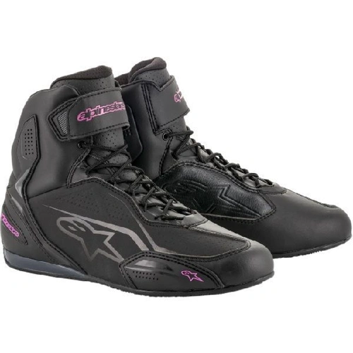 Alpinestars Faster V3 Womens Shoes - Black/Fuchsia