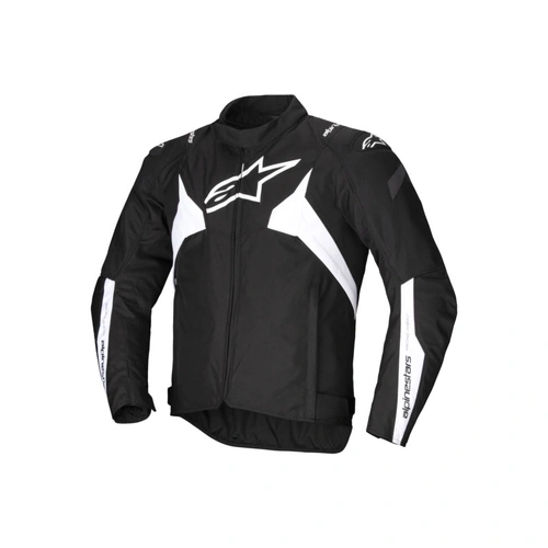Alpinestars T Jaws V4 Weatherproof Jacket - Black/White - 56 - SKU:AS3200125001256