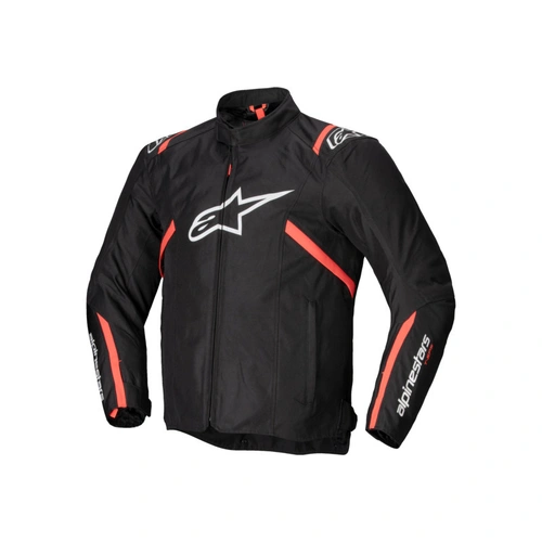 Alpinestars T SPS V2 Weatherproof Jacket - Black/White/Fluro Red - 60 - SKU:AS3200225123160