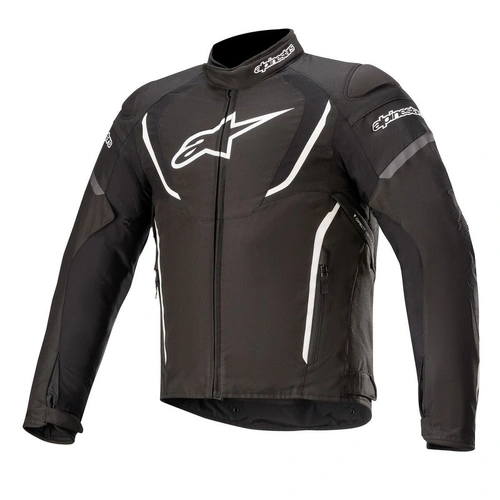 Alpinestars T-Jaws V3 Waterproof Jacket - Black/White - 68 - SKU:AS3201020001268