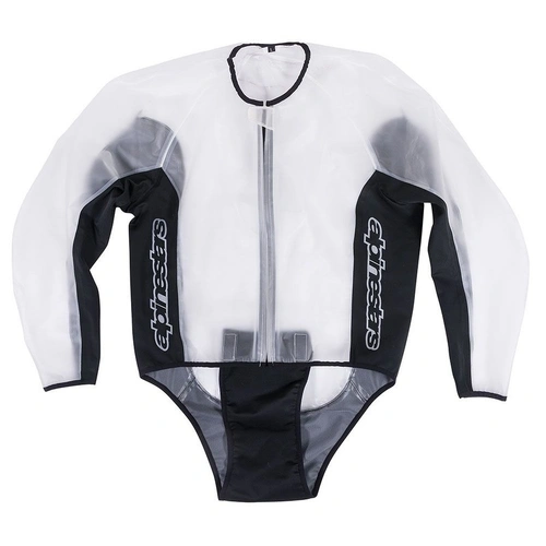 Alpinestars Racing Rain Jacket - Clear - L - SKU:AS3204917000060