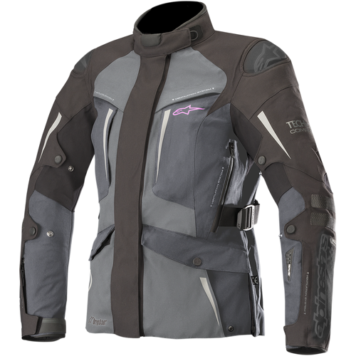 Alpinestars Stella Yaguara Dstar Tech Air Womens Jacket - Black/Grey/Anthracite/Pink - 58 - SKU:AS3213218119258