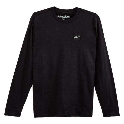 Alpinestars Medallion Ls Tee - Black - M - SKU:AS3271010001074