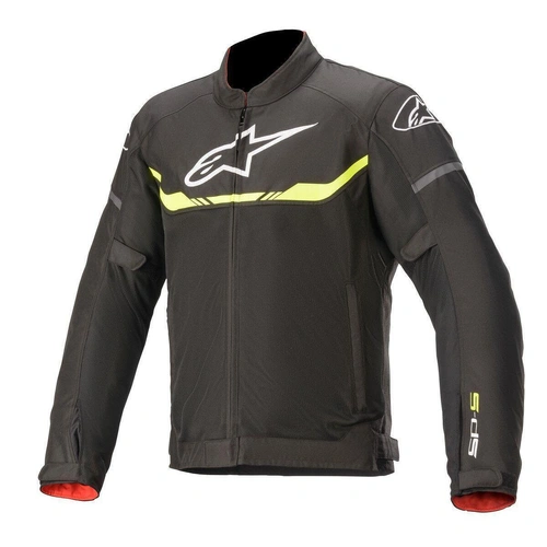 Alpinestars T-SPS Air Jacket - Black/Yellow - 3XL - SKU:AS3300220015566