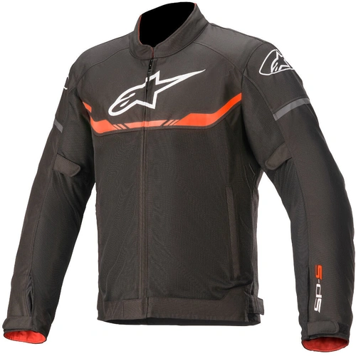 Alpinestars T-SPS Air Textile Jacket - Black/Red - 2XL - SKU:AS3300220103064