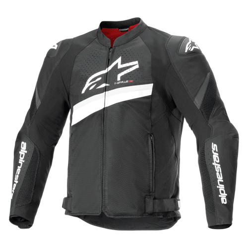 Alpinestars T GP Plus R V4 Air Jacket - Black/White - S - SKU:AS3300624001256