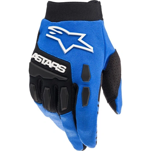 Alpinestars 2024 Youth Full Bore Gloves - Blue/Black - 3XS - SKU:AS3543622071350
