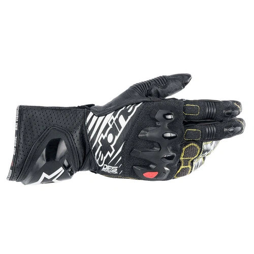 Alpinestars GP Tech V2 Gloves - Black/White - XL - SKU:AS3556622001262