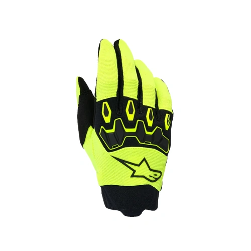 Alpinestars 2027 Full Bore V2 Gloves - Fluro Yellow Black - 2XL - SKU:AS3560426055164