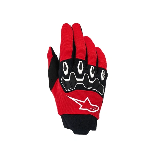 Alpinestars 2027 Full Bore V2 Gloves - Bright Red Black - S - SKU:AS3560426303156