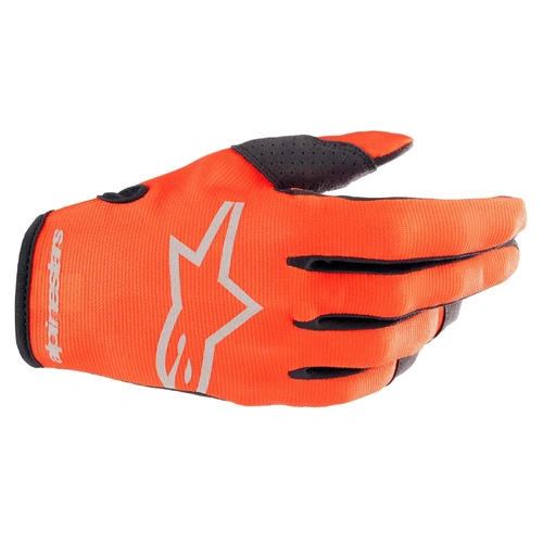 Alpinestars Radar Gloves - Orange/Black - S - SKU:AS3561823041156