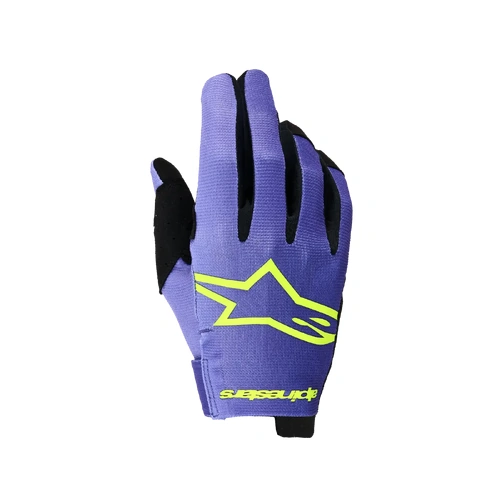 Alpinestars 2027 Radar Gloves - Purple Fluro Yellow - S - SKU:AS3561824317556