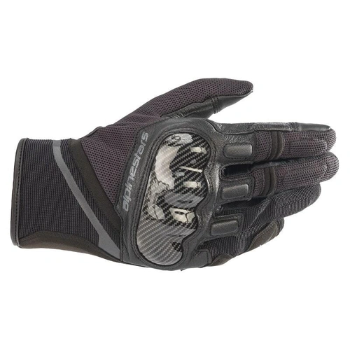Alpinestars Chrome Black Grey Gloves - Black - 2X-Large - Adult  - SKU:AS3568721116964