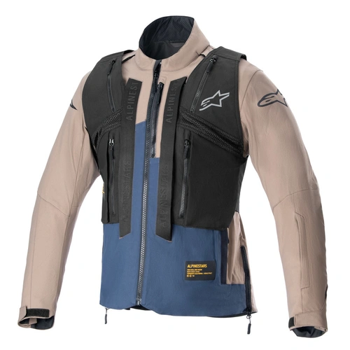 Alpinestars Techdura Jacket - Falcon/Brown/Night Navy