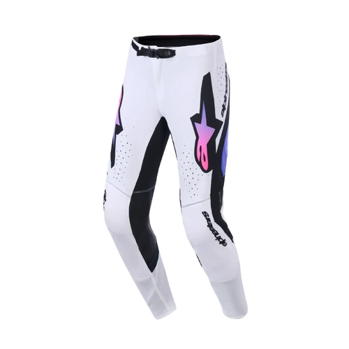 Alpinestars 2026 Supertech Pro Vista MX Pants - White/Purple/Black