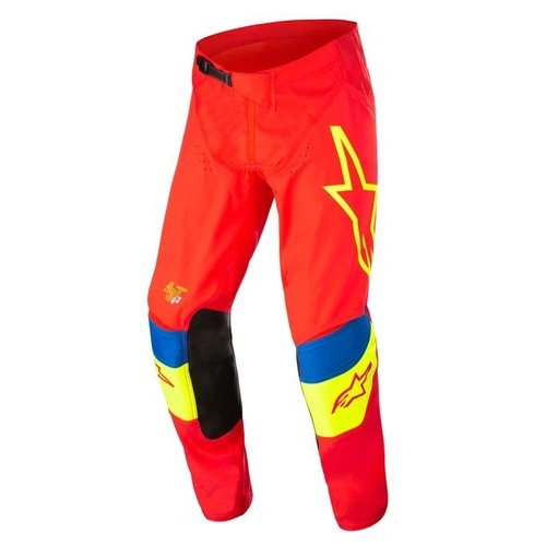 Alpinestars Techstar Quadro MX Pants - Red/Yellow/Blue