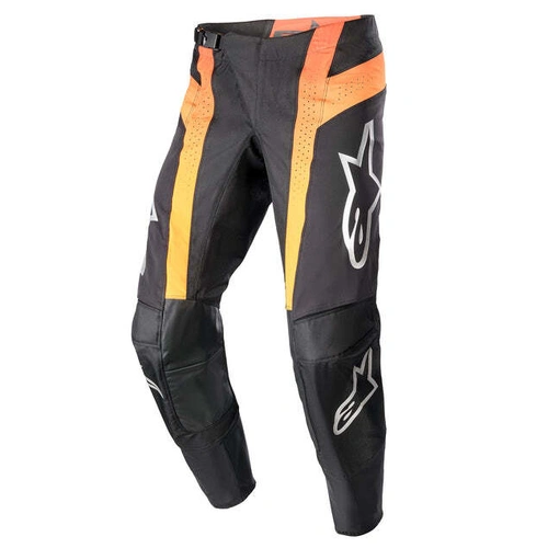 Alpinestars Techstar Sein Pants - Black/Hot Orange - 38 - SKU:AS3721123104138