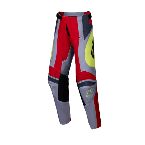 Alpinestars 2025 Youth Racer Melt MX Pants - Bright Red/Grey