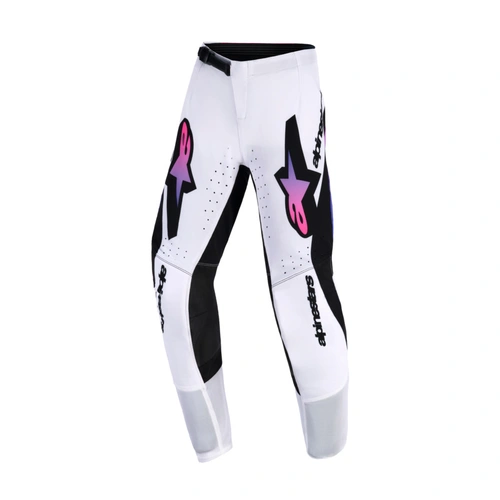 Alpinestars 2026 Youth Supertech Vista MX Pants - White/Purple/Black - 22 - SKU:AS3740626237122