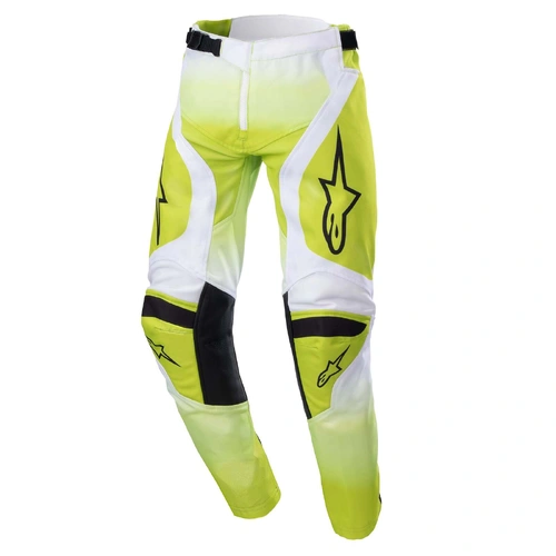 Alpinestars Youth Racer Push Pants - Fluro Yellow/White - 24 - SKU:AS3740823055224
