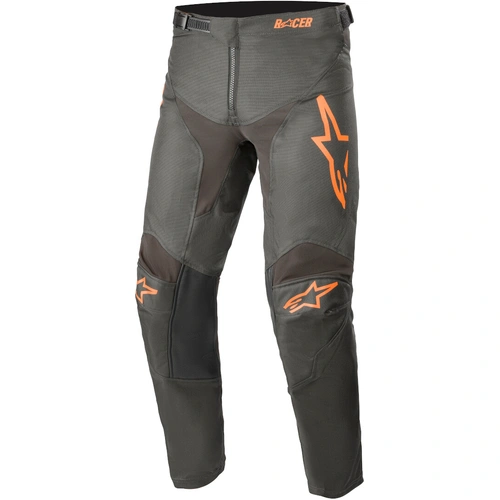 Alpinestars Youth Racer Compass Pants - Grey/Orange - 22 - SKU:AS3742121144022
