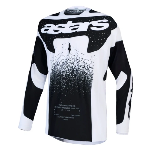 Alpinestars 2027 Techstar Swan Jersey - White Black