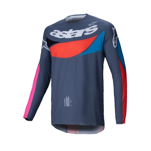 Alpinestars 2025 Techstar Dreem Jersey  - Grey/Multi - S - SKU:AS3760725140856