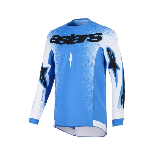 Alpinestars 2026 Supertech Scenz MX Jersey - UCLA Blue/White - L - SKU:AS3760726726260