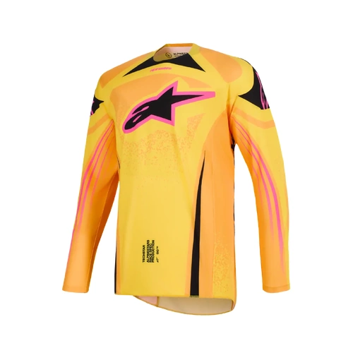 Alpinestars 2026 Techstar Nomur MX Jersey - Orange/Yellow/Pink - 2XL - SKU:AS3761026400864