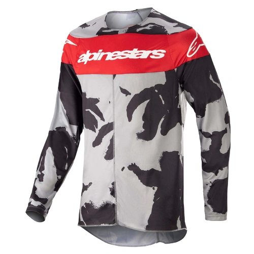 Alpinestars Racer Tactical Camo Jersey - Cast/Grey Camo/Mars Red