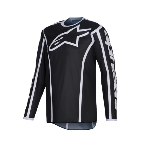 Alpinestars 2026 Fluid Apex MX Jersey - Black/Grey