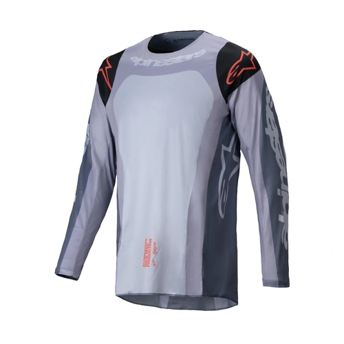 Alpinestars 2025 Racer Ocuri Jersey - Grey/Black/Fluro Orange - 56 - SKU:AS3761525151656