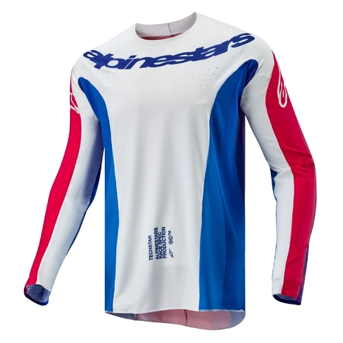 Alpinestars 2024 Techstar Pneuma Jersey - Blue/Red - XL - SKU:AS3766924073662