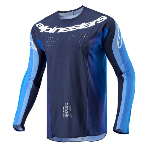 Alpinestars 2024 Techstar Pneuma Jersey - Dark Navy/Light Blue