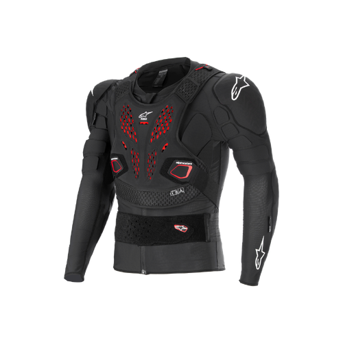 Alpinestars Bionic Pro V3 Plasma Protection  - Black/Red/White - S - SKU:AS6500125013256