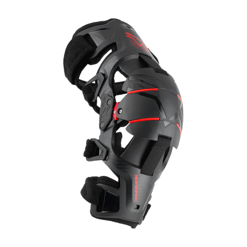 Alpinestars RK1 Plasma Knee Brace - Black/Red - S/M - SKU:AS6501725001382