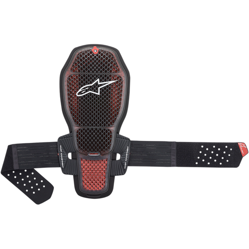 Alpinestars Nucleon KR-R Cell Back Protector - Transparent Smoke/Black/Red - L - SKU:AS650502000960