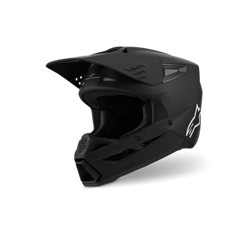 Alpinestars SM3 Solid Helmet - ECE 22.06 - Matte Black - S - SKU:AS8300426011056