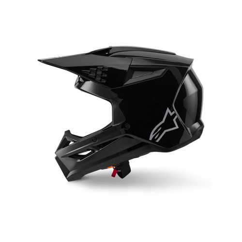 Alpinestars SM3 Solid Helmet - ECE 22.06 - Glossy Black - 2XL - SKU:AS8300426118064