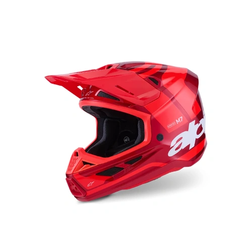 Alpinestars 2026 SM-7 Core MX Helmet - Red - XS - SKU:AS8301726312754