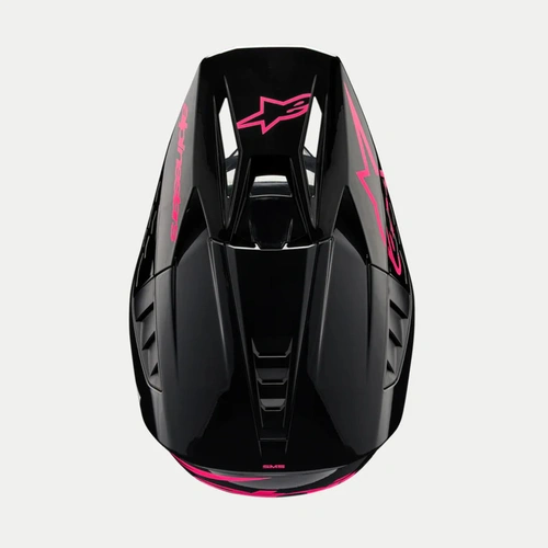 Alpinestars Visor for ECE 22.06 SM5 Corp - Black/Diva Pink Gloss - OS