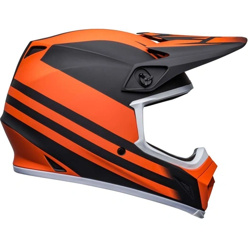 Bell MX-9 MIPS Disrupt Helmet - Matte Black/Orange - L - SKU:BE7136303