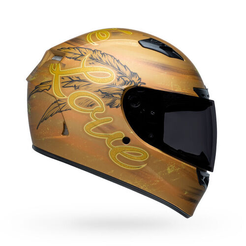 Bell Qualifier DLX MIPS Hartluck Live Helmet - Gold - XL - SKU:BE7137140