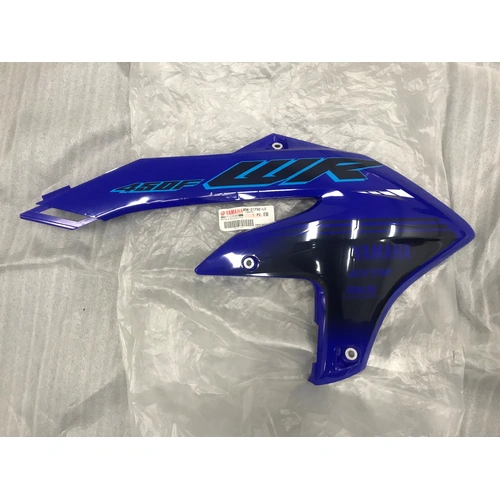 WR450f 2024 OEM  RIGHT SIDE RADIATOR PAENEL WITH DECALS BNK217S0L0 - SKU:BNK217S0L0