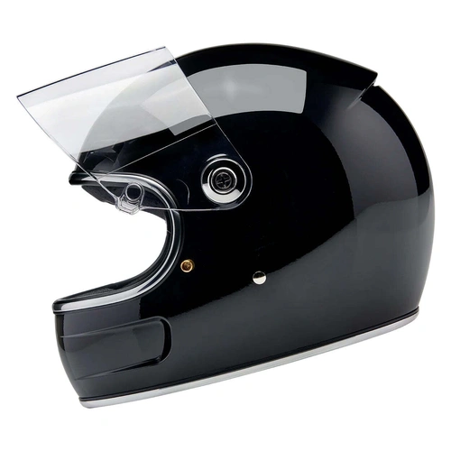 Biltwell Gringo SV ECE R22.06 Helmet - Gloss Black - XS - SKU:BW100650101154