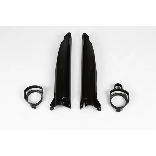 UFO Kawasaki Fork Slider Protectors KX125/KX250/KX500 1996-2003 - Black